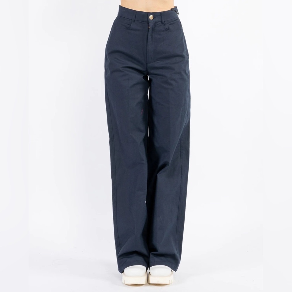 ✨THE SCRIPT✨Nicola High Waisted Pants in Navy